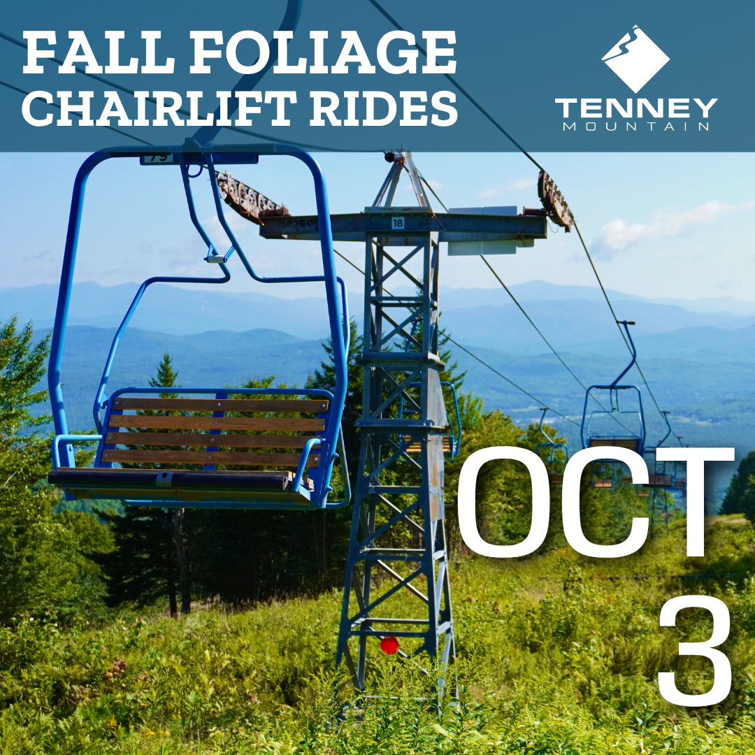 October 3rd 2026 - Fall Foliage Chairlift Ride