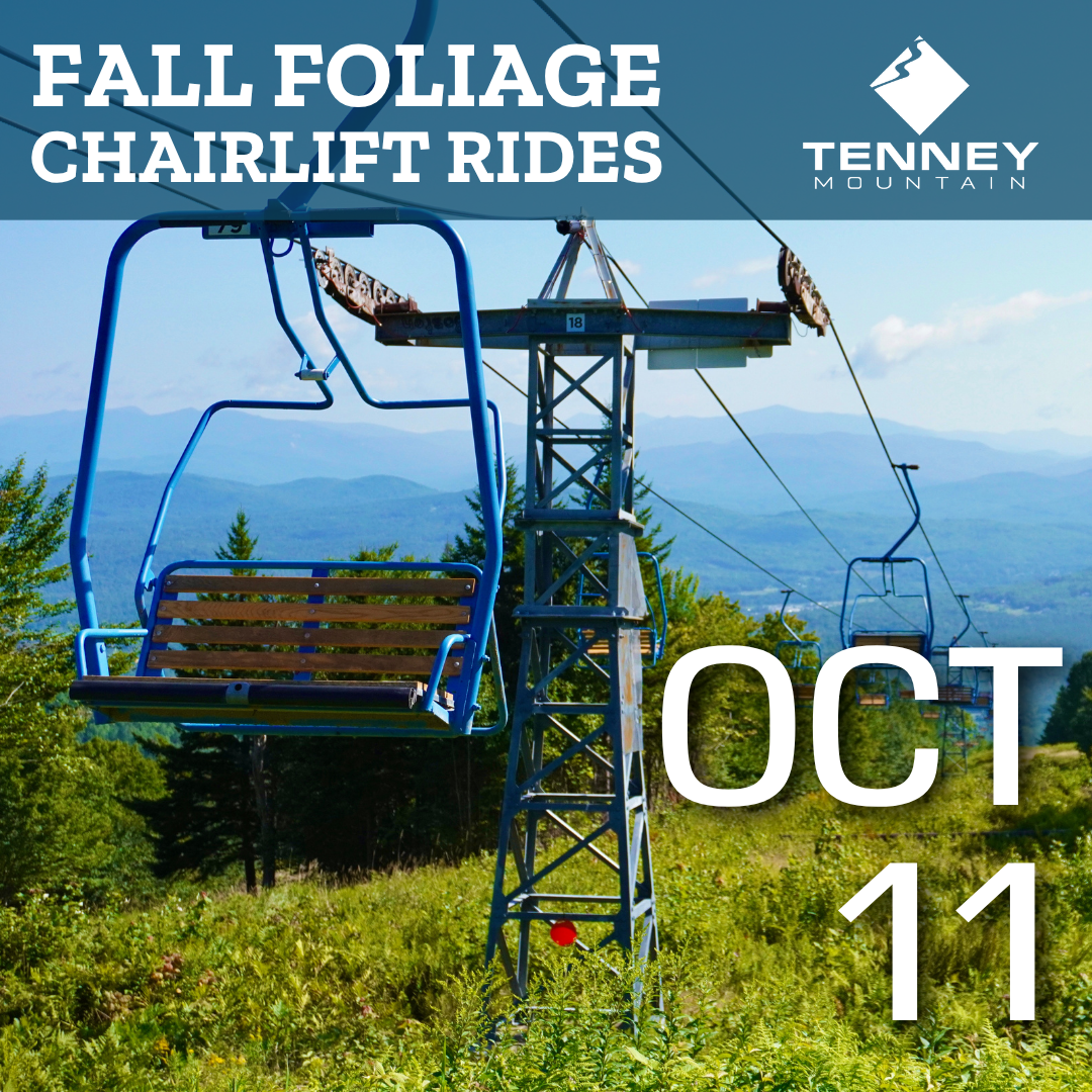 October 11th 2026 - Fall Foliage Chairlift Ride