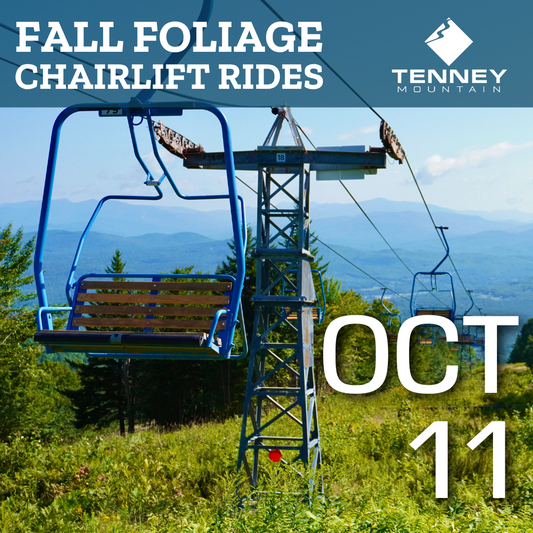 October 11th 2026 - Fall Foliage Chairlift Ride