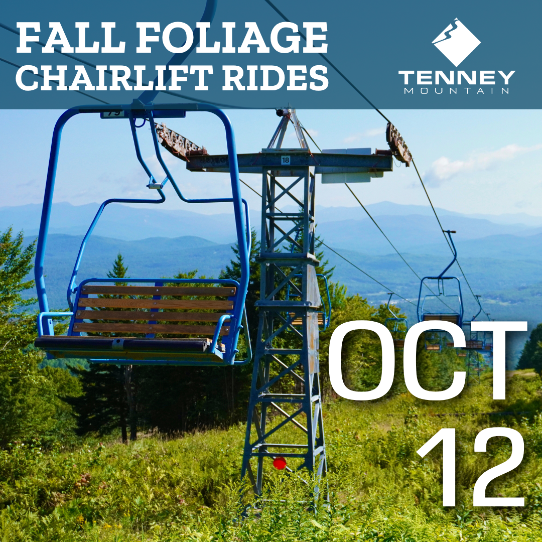 October 12th 2026 - Fall Foliage Chairlift Ride