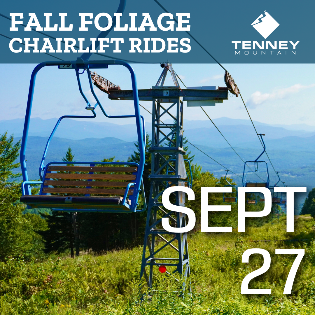 September 27th 2026 - Fall Foliage Chairlift Ride