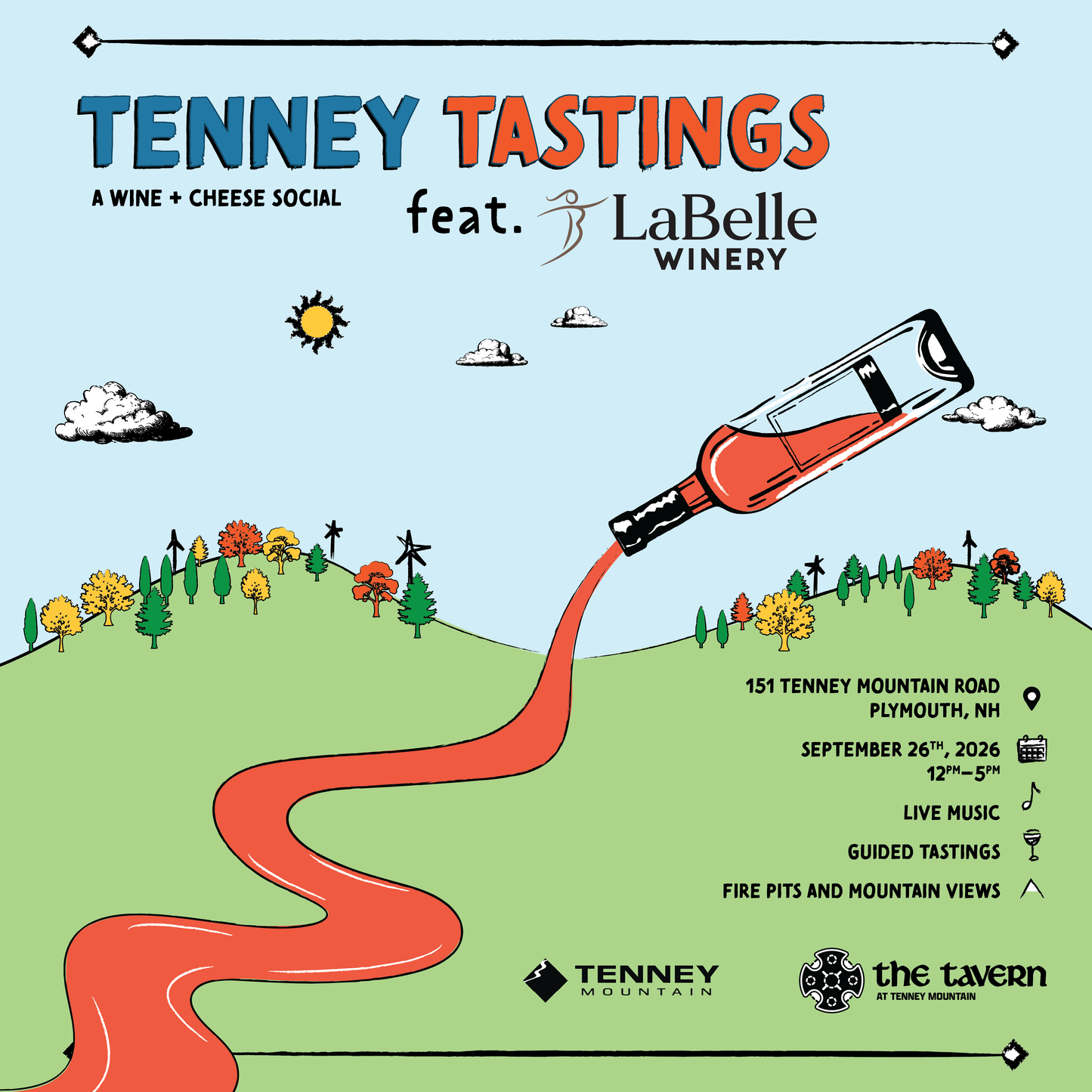 TENNEY TASTINGS: A Wine + Cheese Social Feat. LaBelle Winery